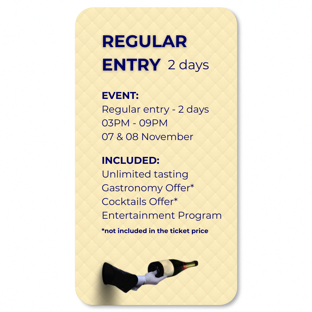 Sparkling wine fest TWO DAYS TICKET – REGULAR ENTRY image