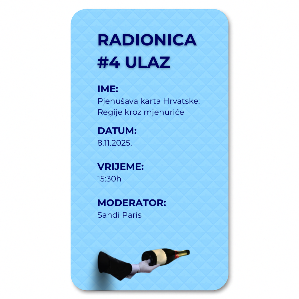 Sparkling wine fest Pjenušava karta Hrvatske: Regije kroz mjehuriće image